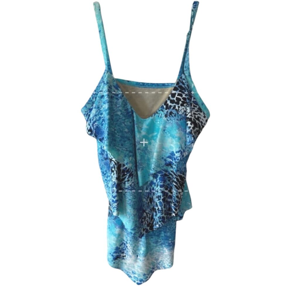 Ceeb Tiered Tankini size 18